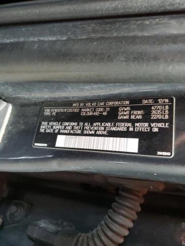 2015 VOLVO S60 PREMIE YV1612TK1F2357002