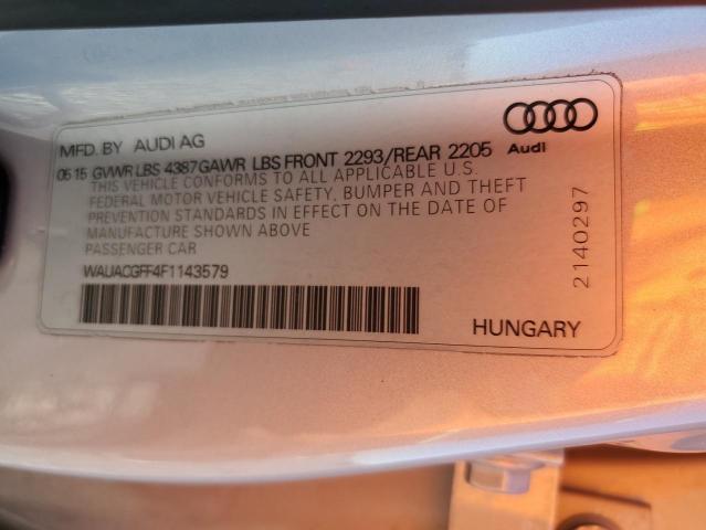 2015 AUDI A3 PREMIUM - WAUACGFF4F1143579