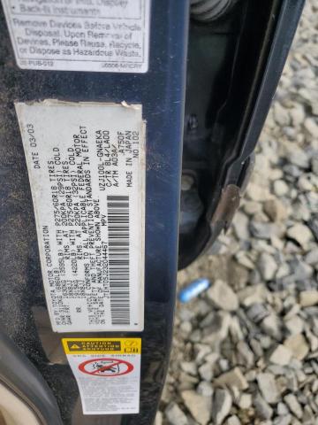 2003 TOYOTA LAND CRUIS #3268313020