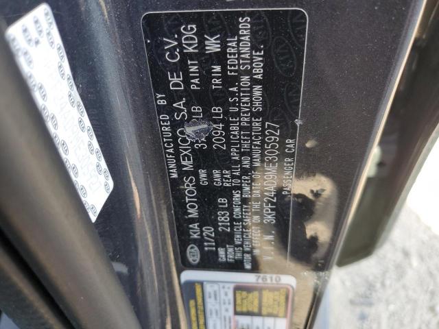 2021 KIA FORTE FE 3KPF24AD9ME305927