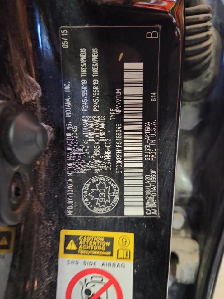 TOYOTA HIGHLANDER LIMITED