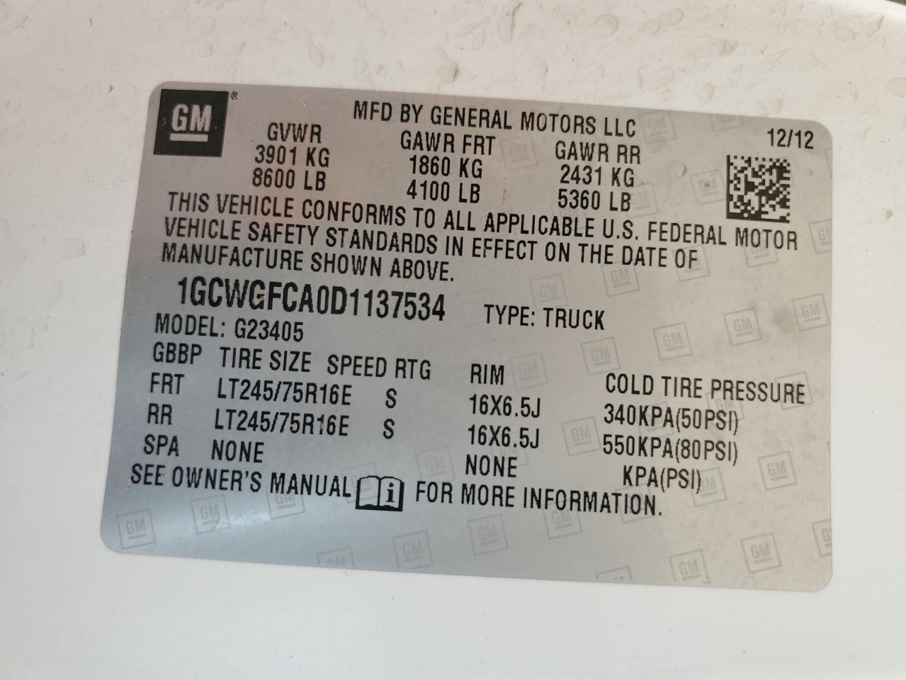 CHEVROLET EXPRESS G2