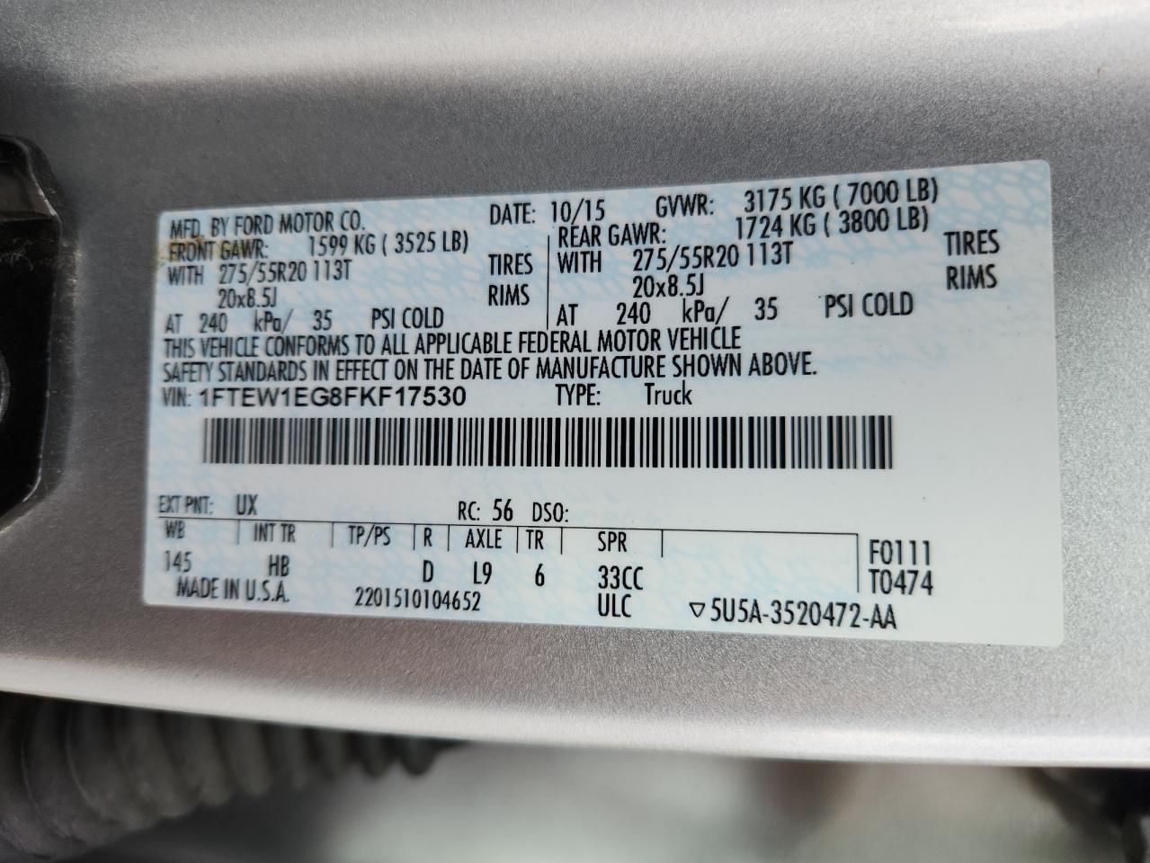 FORD F-150 SUPERCREW