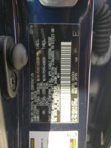 2016 TOYOTA 4RUNNER SR5 JTEZU5JRXG5126882