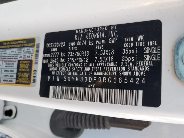 2024 KIA SPORTAGE EX 5XYK33DF9RG165424