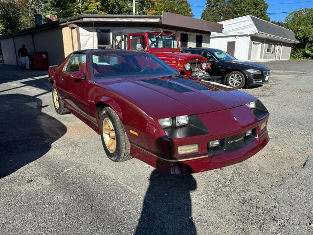 CHEVROLET CAMARO 1988 burgundy coupe gas 1G1FP21F1JL138014 photo #1