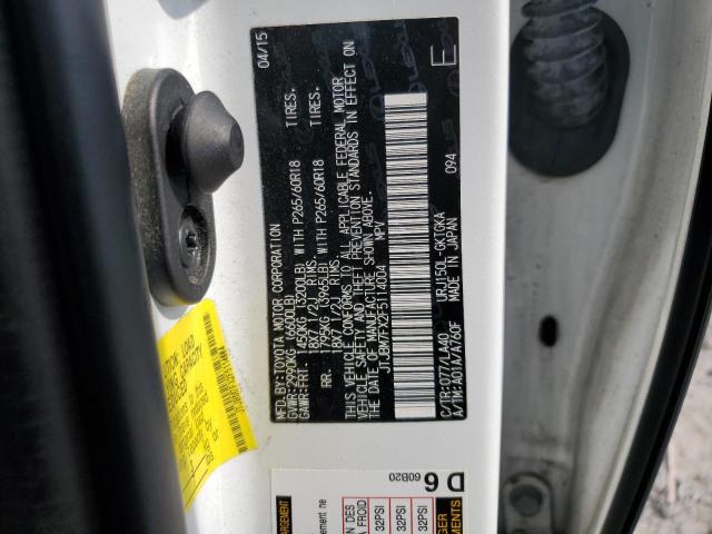 2015 LEXUS GX 460 JTJBM7FX2F5114004