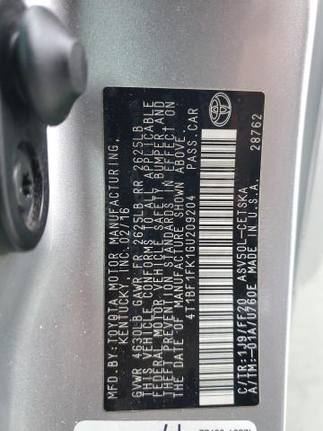 2016 TOYOTA CAMRY LE - 4T1BF1FK1GU209204