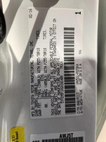 2016 TOYOTA TUNDRA CRE - 5TFEM5F1XGX101409