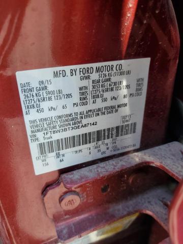 2016 FORD F350 SUPER 1FT8W3BT3GEA87142