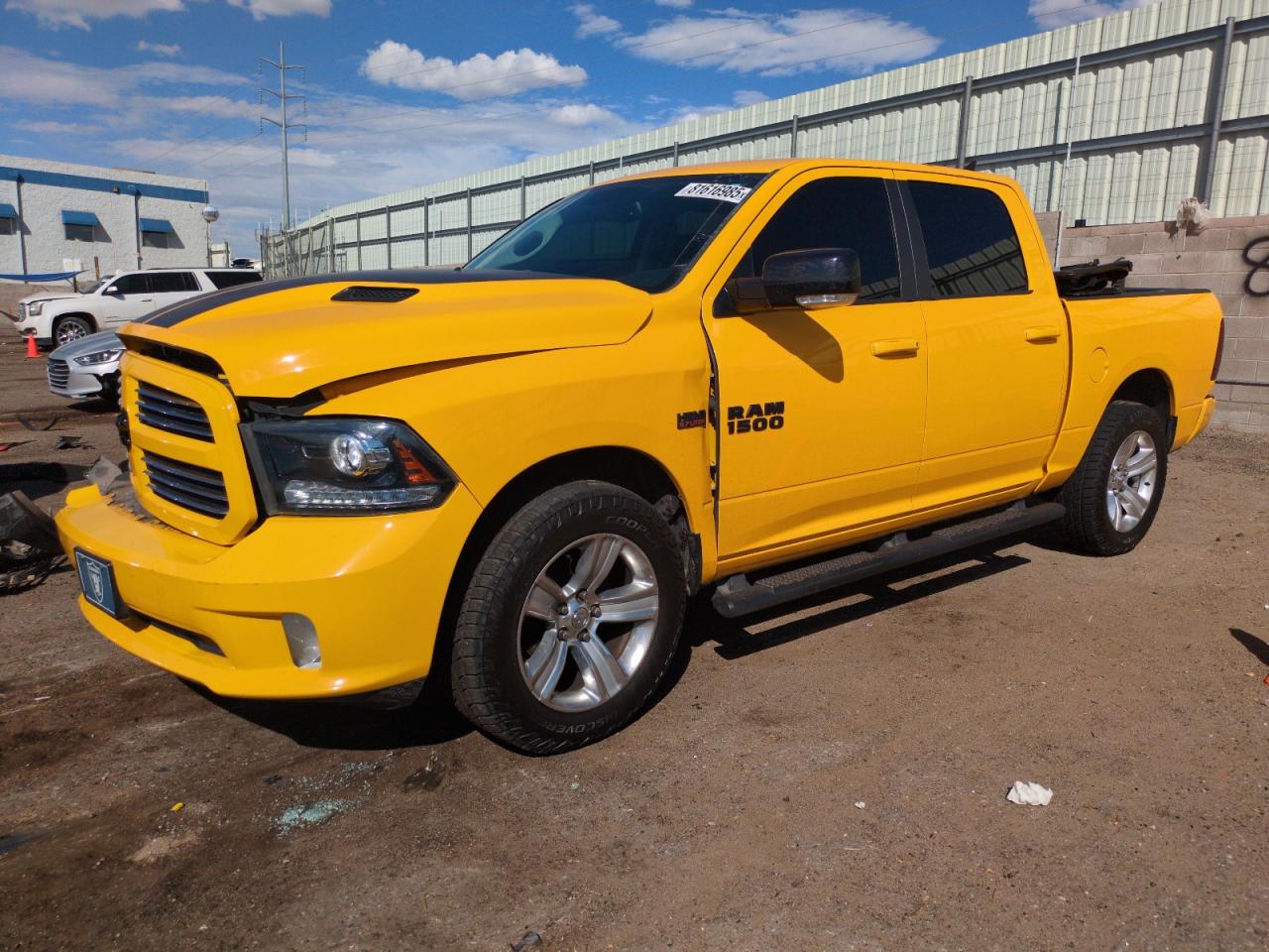 Lot #3291210986 2016 RAM 1500 SPORT