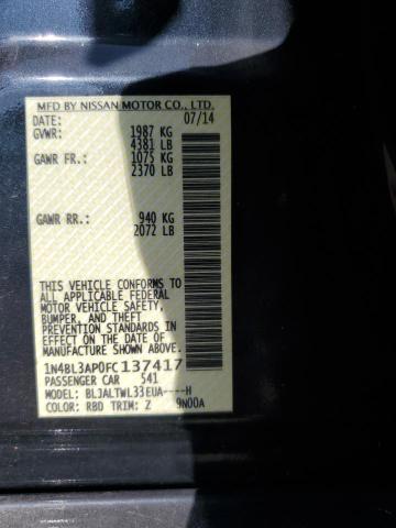 2015 NISSAN ALTIMA 3.5 - 1N4BL3AP0FC137417