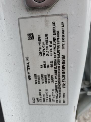 2023 TESLA MODEL 3 5YJ3E1EA9PF489161