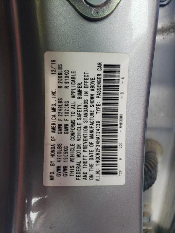 2017 HONDA ACCORD LX 1HGCR2F34HA124330