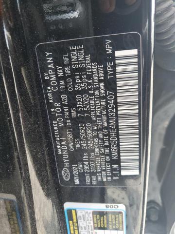 2021 HYUNDAI PALISADE L KM8R5DHE4MU329407