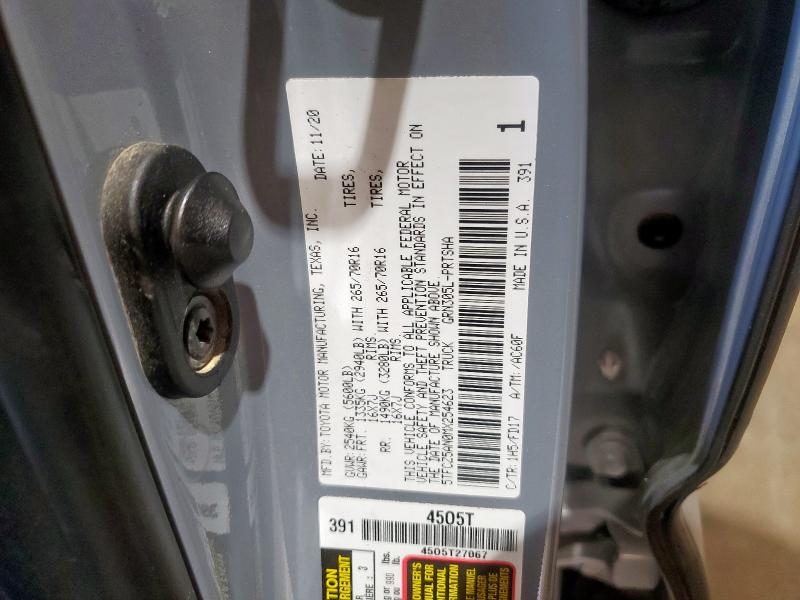 2021 TOYOTA TACOMA DOU 5TFCZ5AN0MX254623