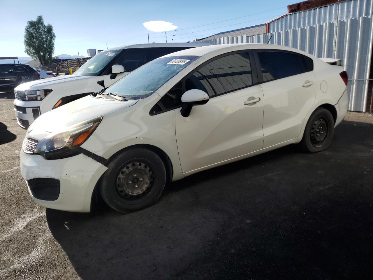 Lot #3264781508 2014 KIA RIO LX