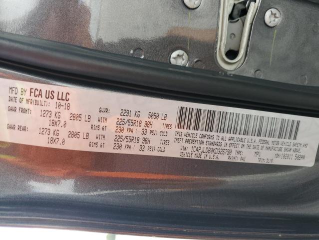 2019 JEEP CHEROKEE LIMITED - 1C4PJLDB0KD326790