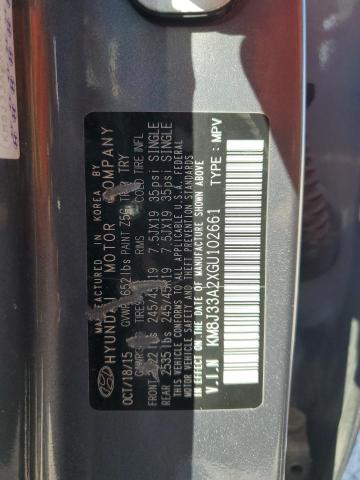2016 HYUNDAI TUCSON LIM - KM8J33A2XGU102661