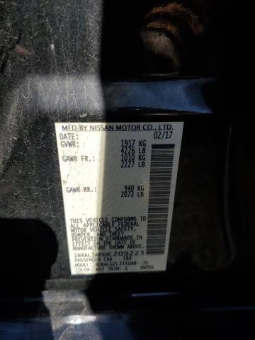 2017 NISSAN ALTIMA 2.5 1N4AL3APXHC209223