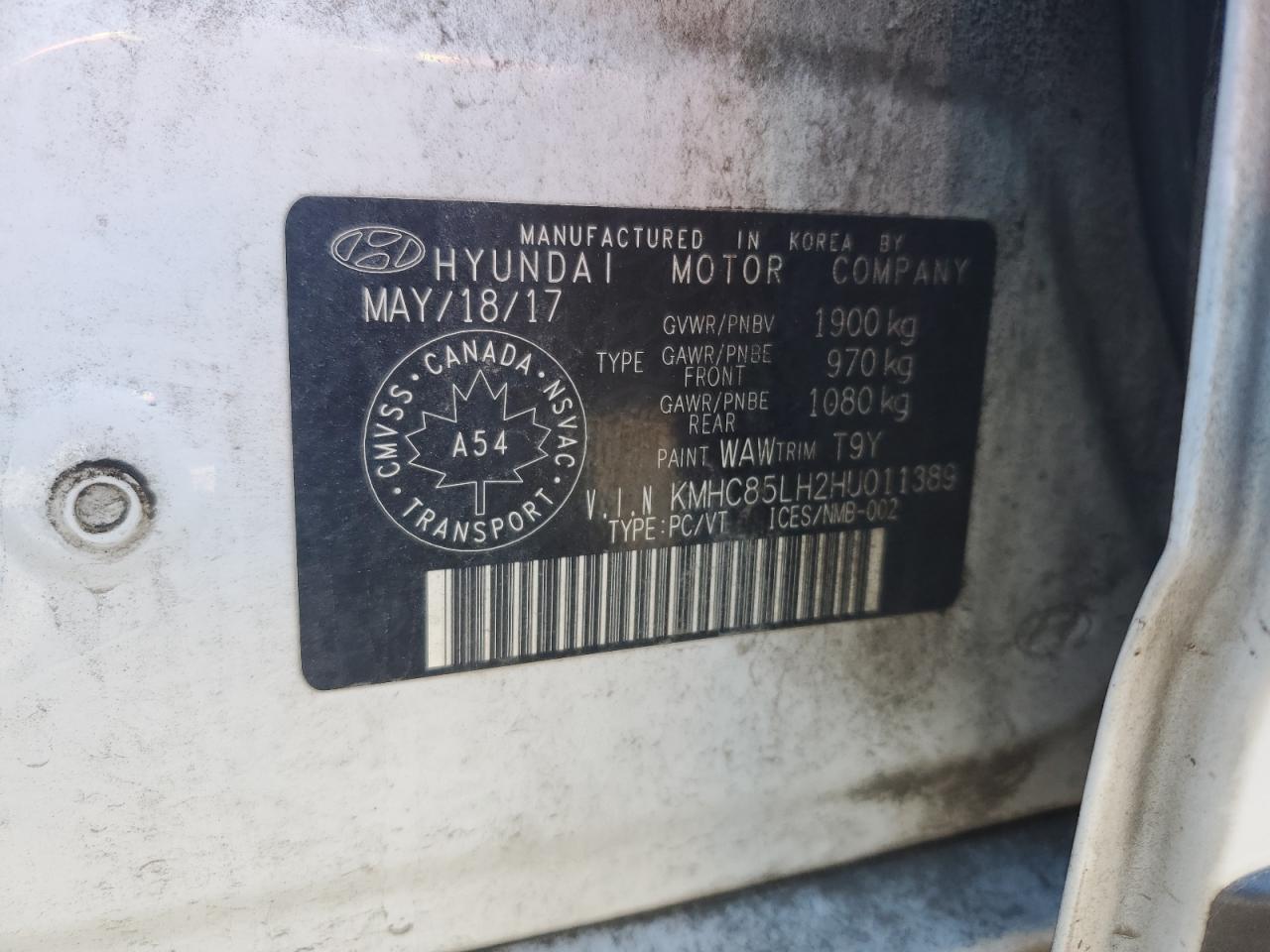 HYUNDAI IONIQ LIMITED