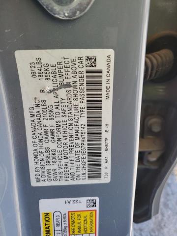 2023 HONDA CIVIC SI 2HGFE1E57PH475142