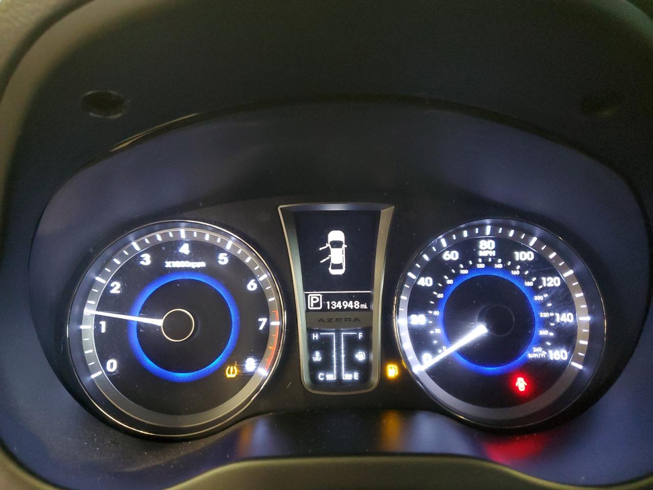 Lot #3235802759 2012 HYUNDAI AZERA GLS