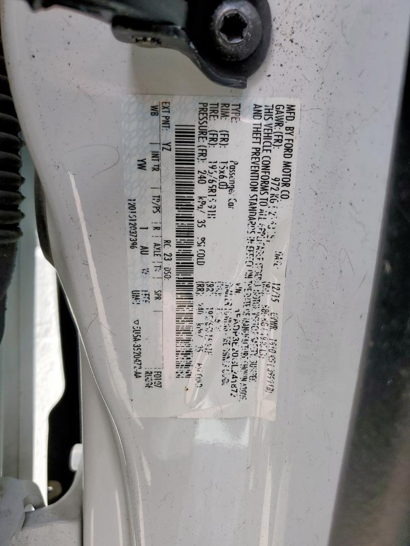 2016 FORD FOCUS S 1FADP3E20GL241872