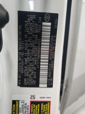 2022 TOYOTA CAMRY SE - 4T1T11AKXNU004925