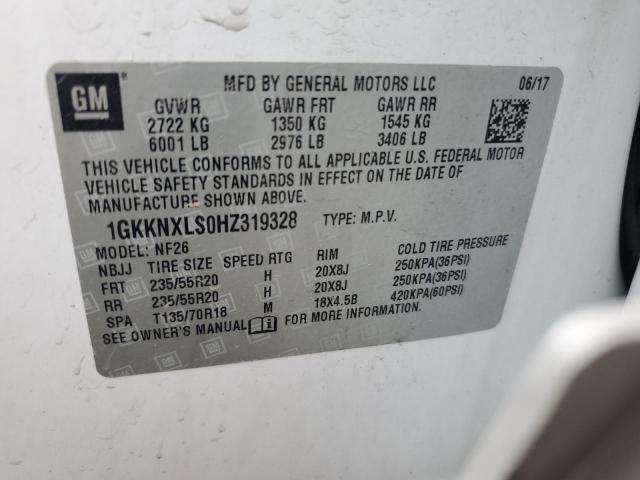 2017 GMC ACADIA DEN 1GKKNXLS0HZ319328