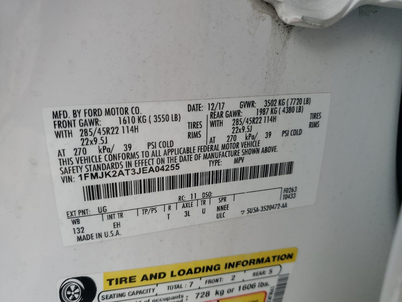 FORD EXPEDITION MAX LIMITED