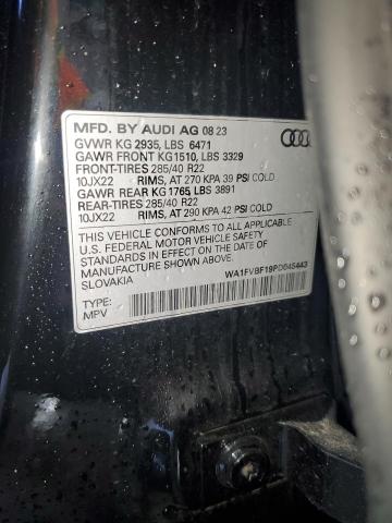 2023 AUDI Q8 PRESTIG WA1FVBF19PD045443