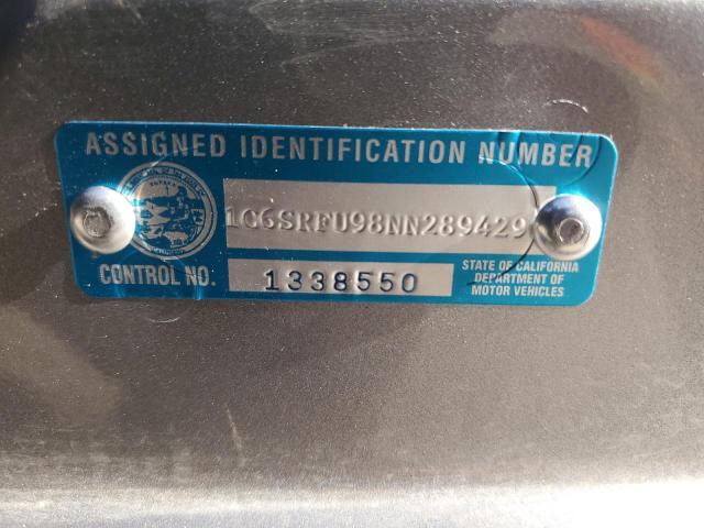 2022 RAM 1500 TRX - 1C6SRFU98NN289429