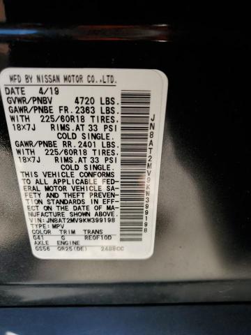 2019 NISSAN ROGUE S - JN8AT2MV9KW399198