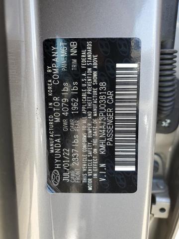 2023 HYUNDAI ELANTRA LIMITED KMHLN4AJ3PU038138