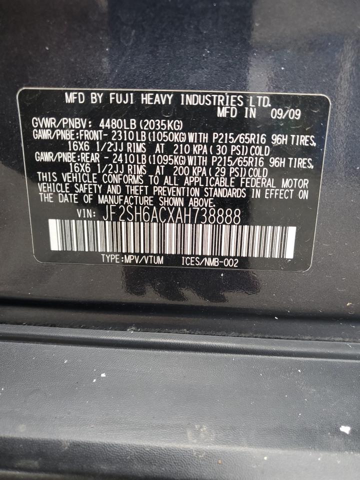 SUBARU FORESTER 2.5X