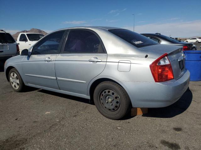 KIA SPECTRA LX 2006 silver sedan 4d gas KNAFE122865237750 photo #3