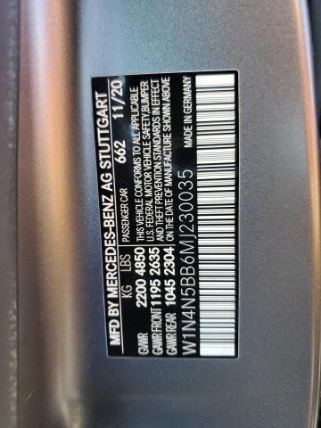 2021 MERCEDES-BENZ GLA 35 AMG W1N4N5BB6MJ230035