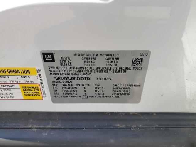 2017 GMC ACADIA LIM 1GKKVSKD9HJ289315