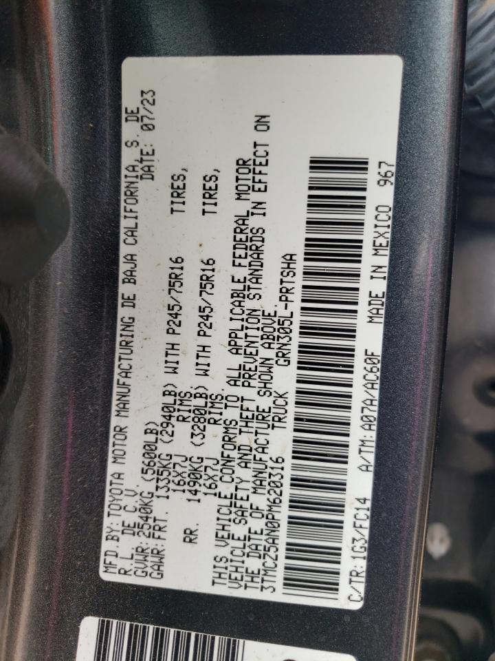 TOYOTA TACOMA DOUBLE CAB