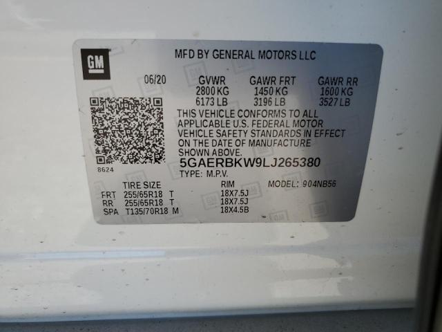 2020 BUICK ENCLAVE ESSENCE 5GAERBKW9LJ265380