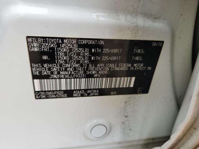 2018 TOYOTA RAV4 LE - JTMZFREV6JJ193331