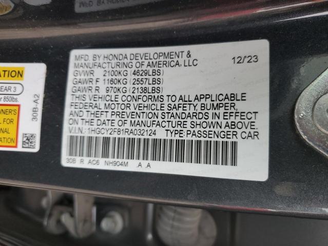 2024 HONDA ACCORD TOU #3297883806