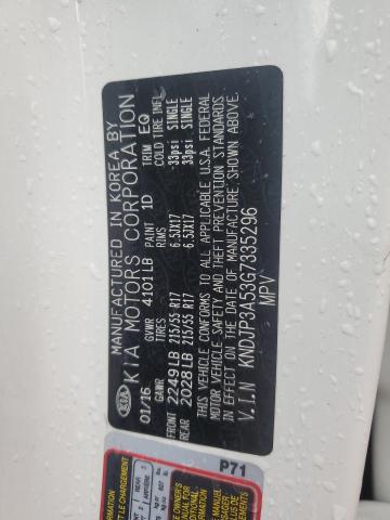 2016 KIA SOUL + KNDJP3A53G7335296