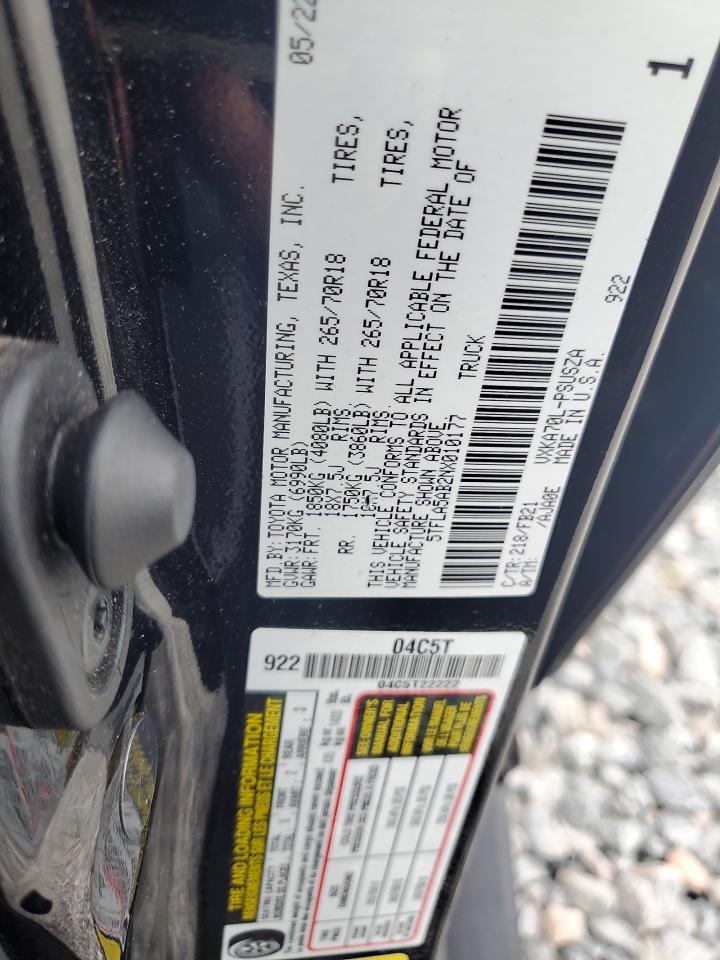 TOYOTA TUNDRA CREWMAX SR