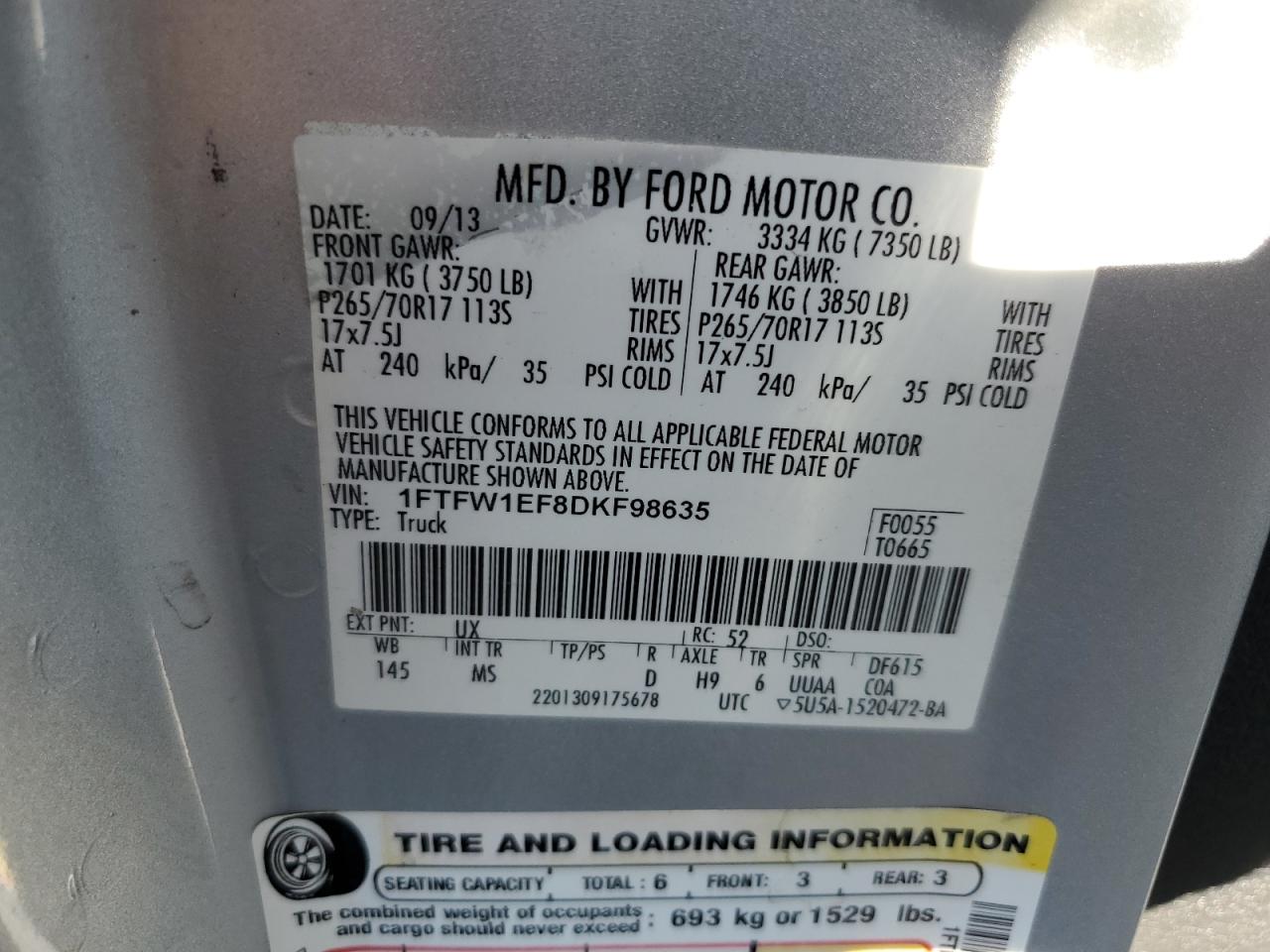 FORD F-150 SUPERCREW