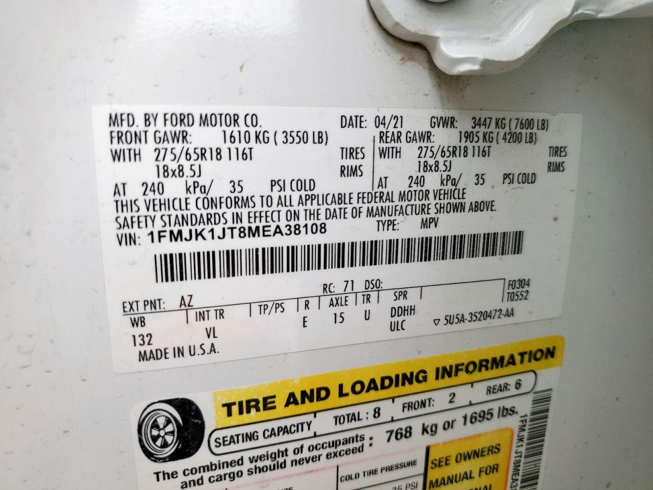 FORD EXPEDITION MAX XLT