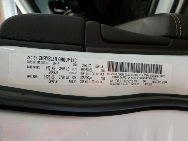 2014 JEEP GRAND CHER - 1C4RJFJT9EC252772