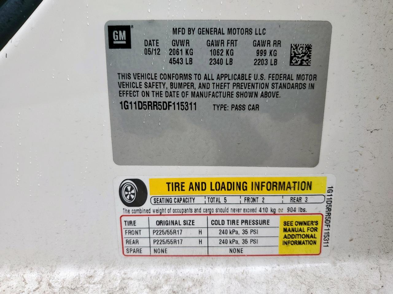 CHEVROLET MALIBU 1LT