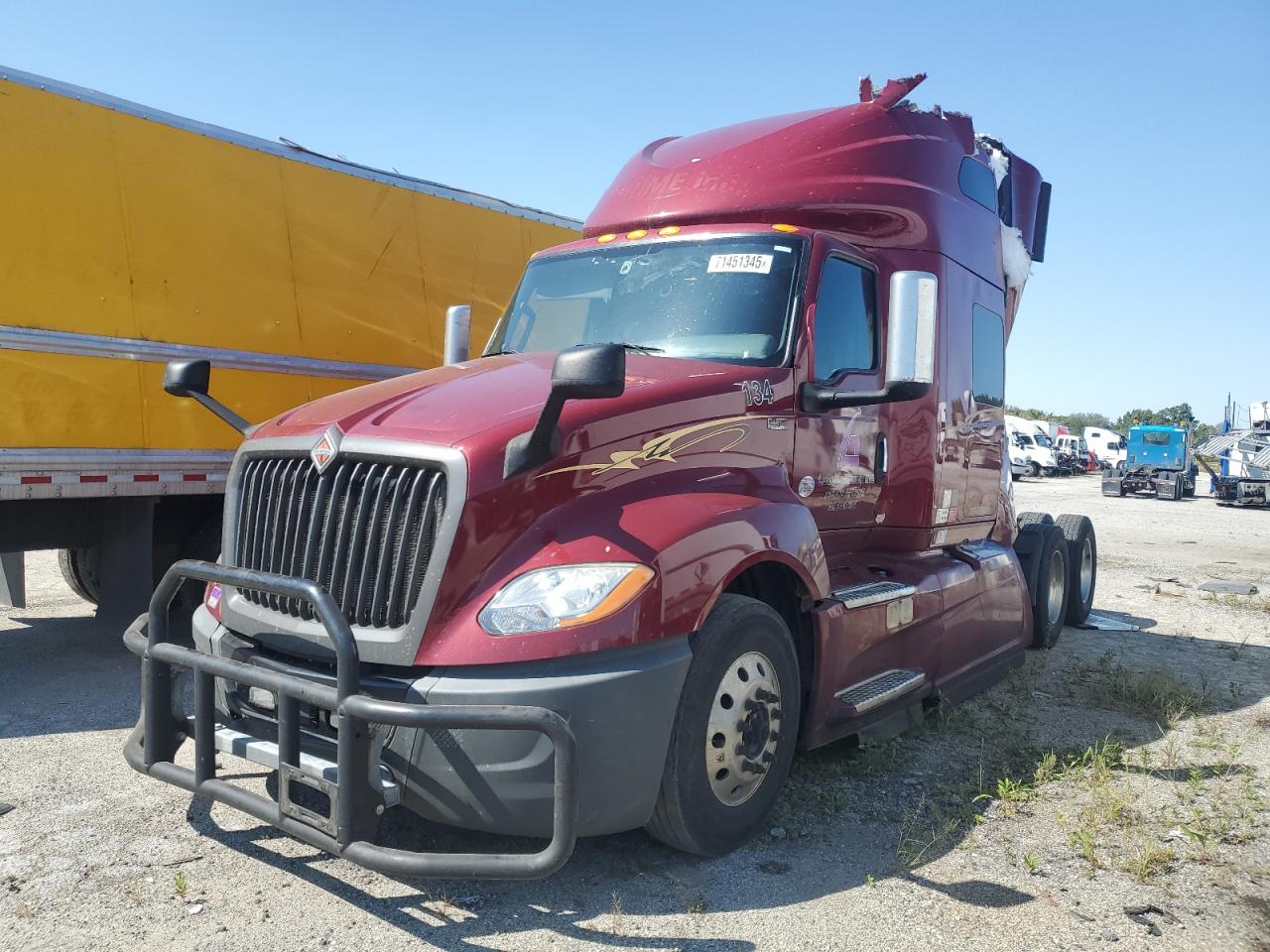 Lot #3246275897 2020 INTERNATIONAL LT625